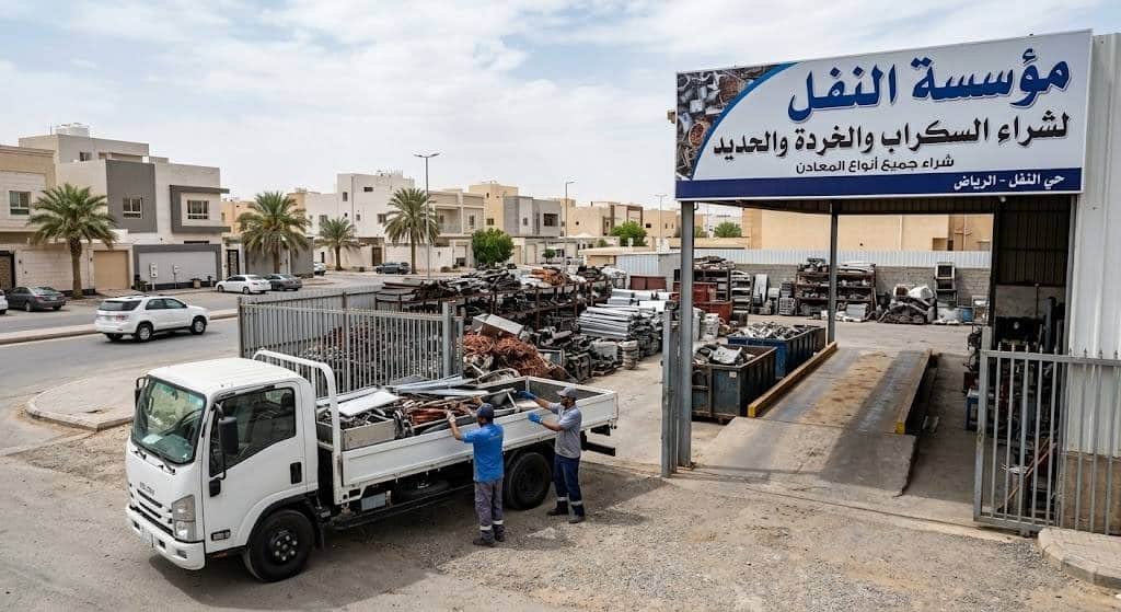 شراء سكراب حي النفل بالرياض