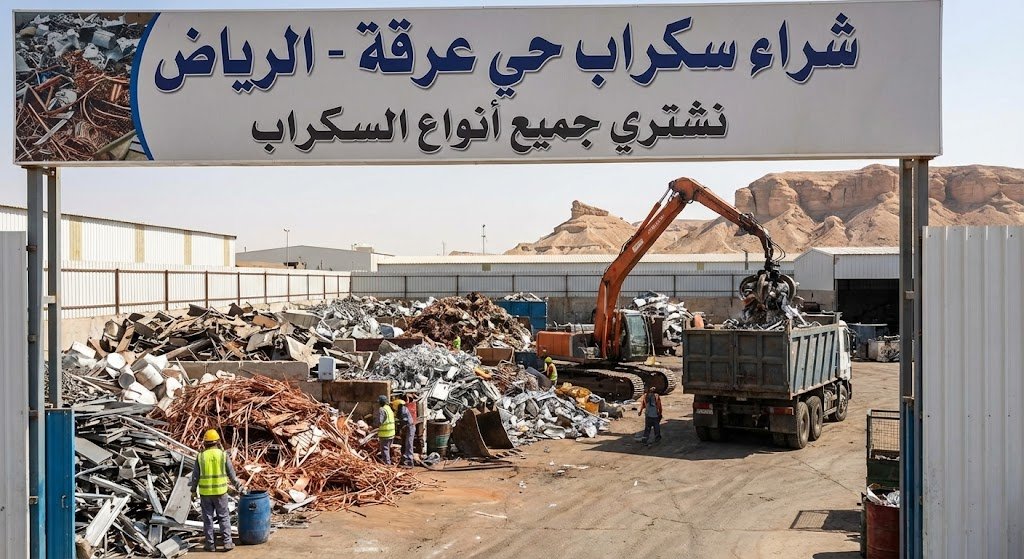 شراء سكراب حي عرقة بالرياض