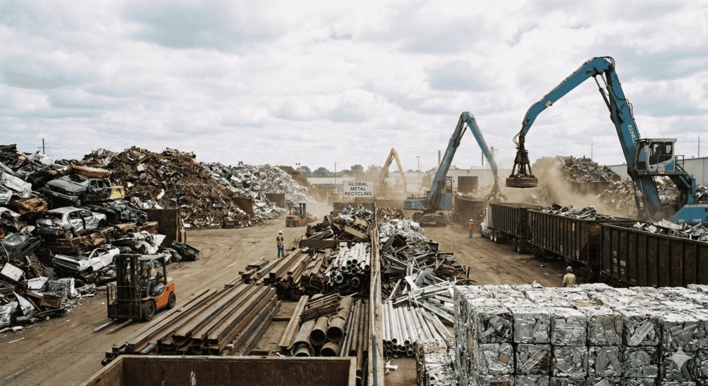 تجارة السكراب والمعادن