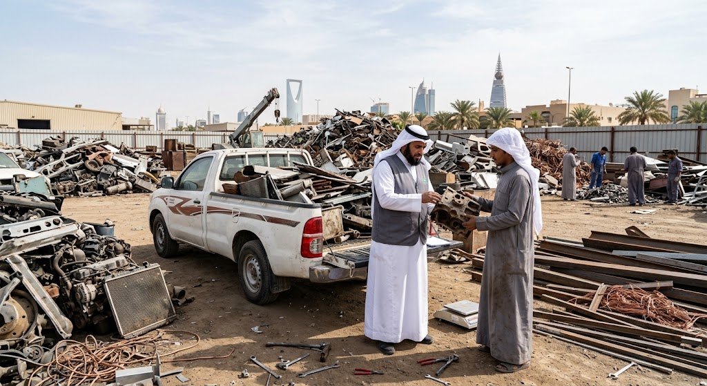 شراء سكراب حي النظيم بالرياض